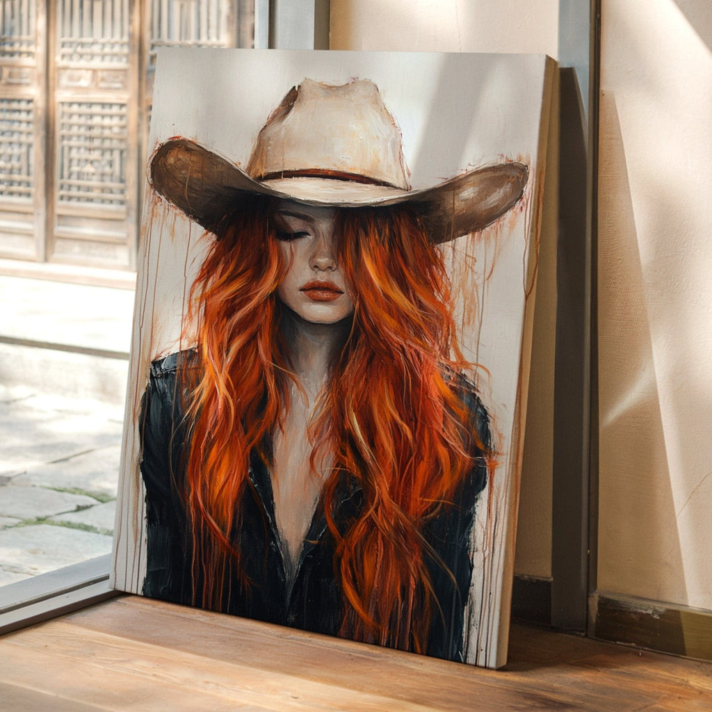 Cowgirl Ember – Rustic Elegance in Red - Quarter Circle AK Boutique