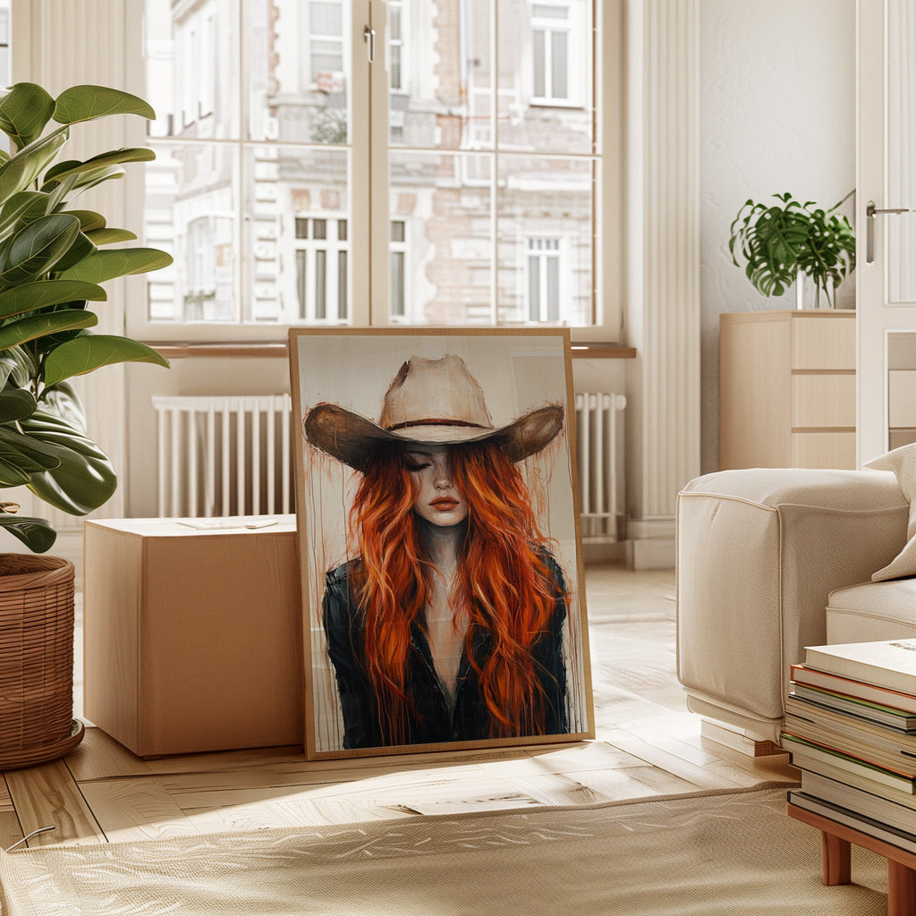 Cowgirl Ember – Rustic Elegance in Red - Quarter Circle AK Boutique