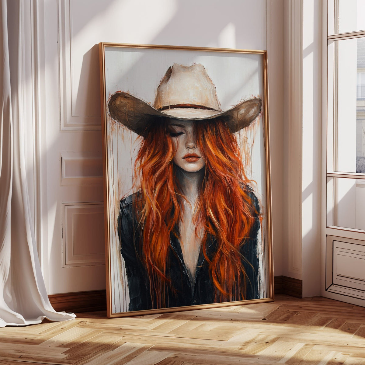 Cowgirl Ember – Rustic Elegance in Red - Quarter Circle AK Boutique