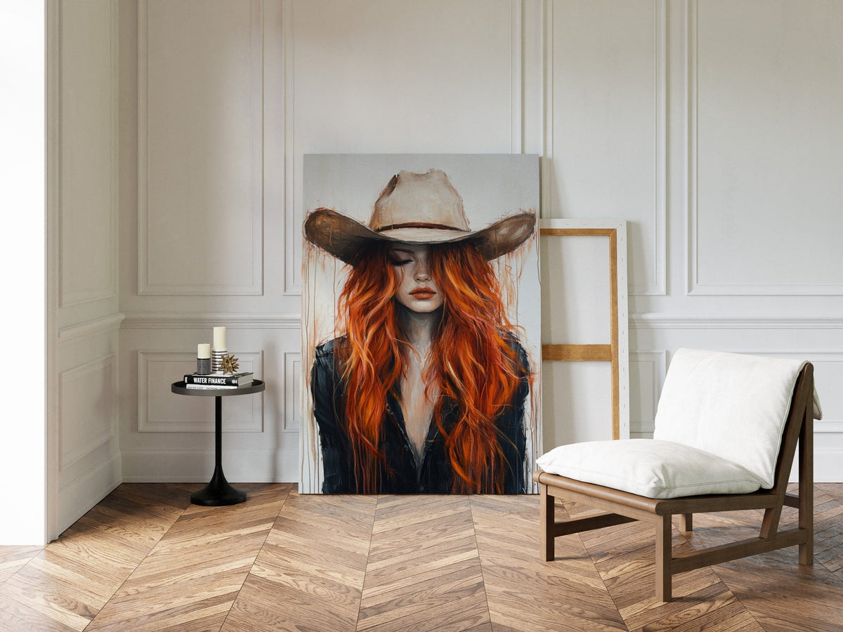 Cowgirl Ember – Rustic Elegance in Red - Quarter Circle AK Boutique