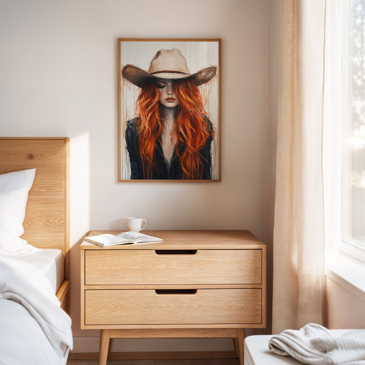 Cowgirl Ember – Rustic Elegance in Red - Quarter Circle AK Boutique