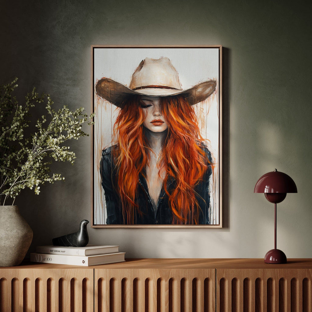 Cowgirl Ember – Rustic Elegance in Red - Quarter Circle AK Boutique