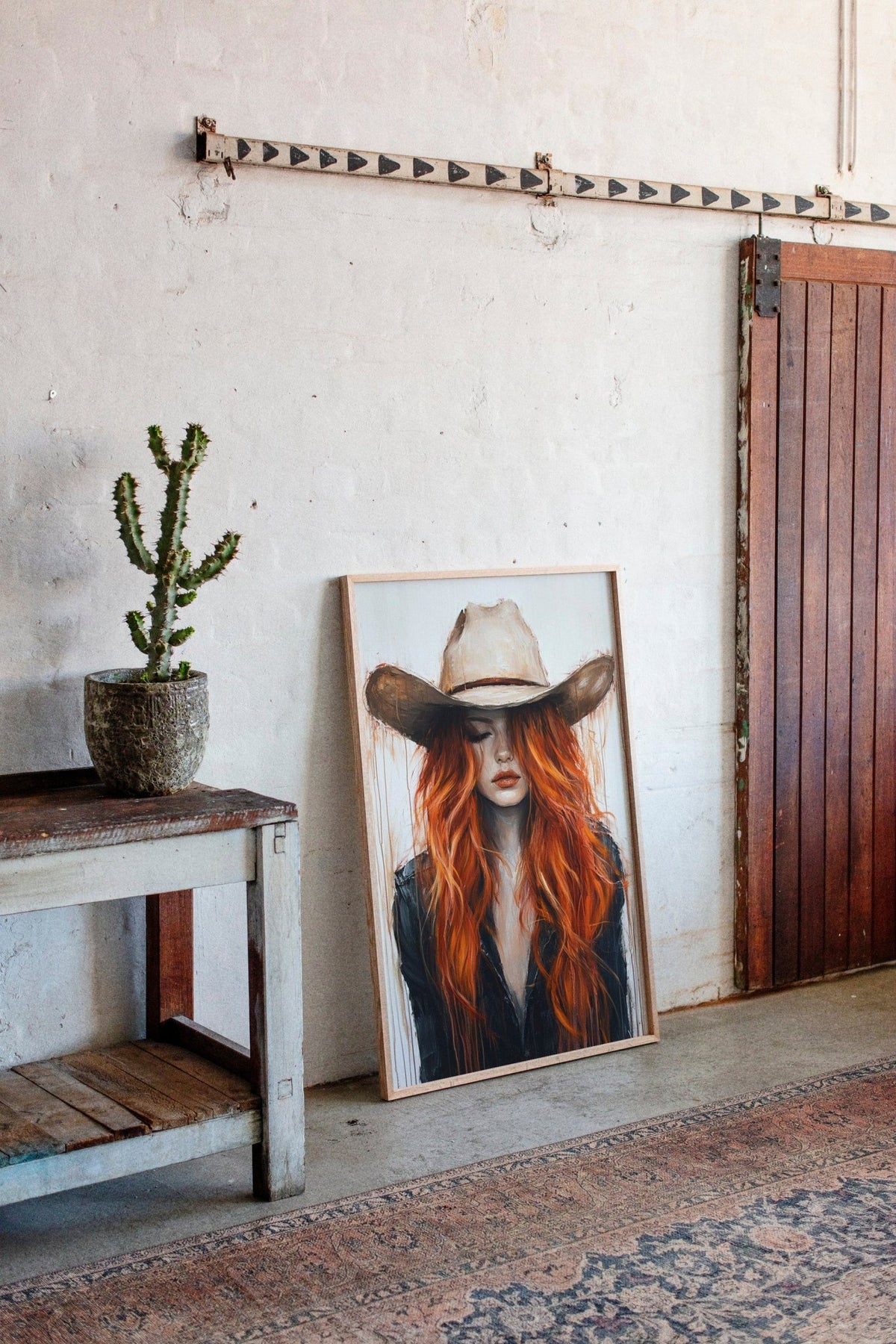 Cowgirl Ember – Rustic Elegance in Red - Quarter Circle AK Boutique