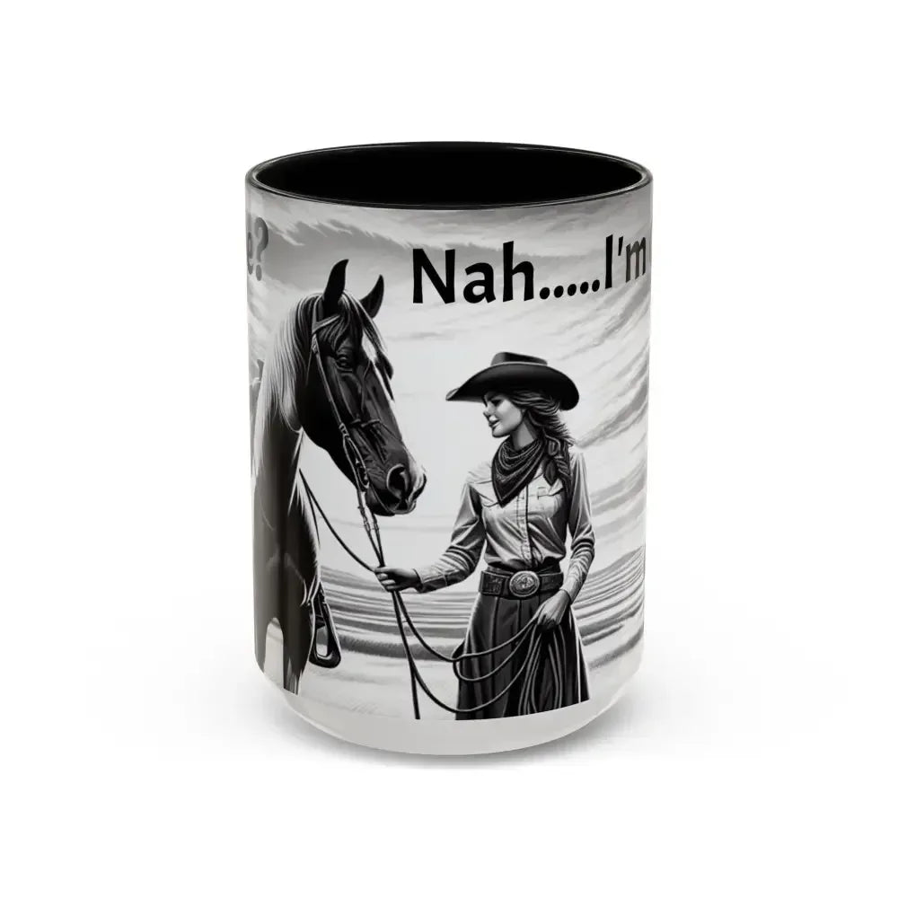 Cowgirl Gifts, Horse Lovers Coffee Mug, Unique Coffee Mugs