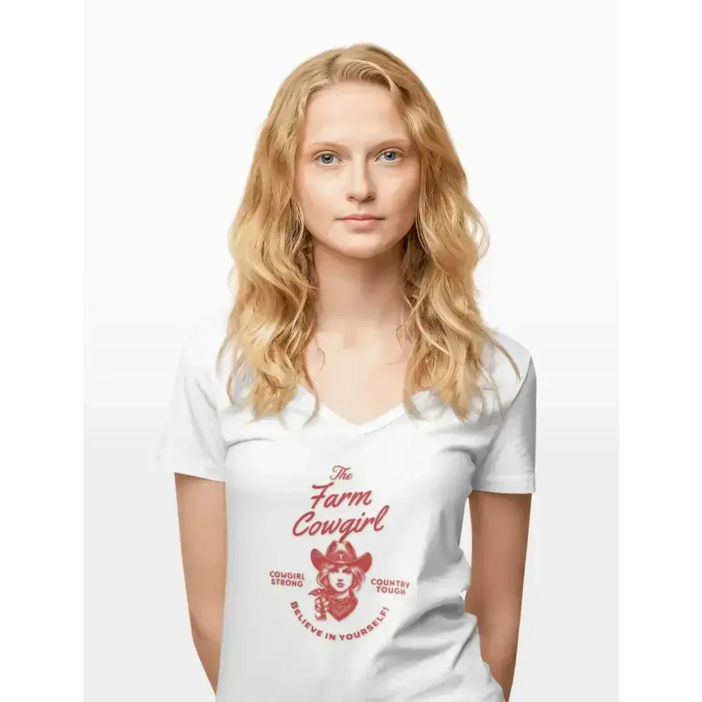 Cowgirl Strong Shirt, Country Tough Girl Tee, Motivational T-Shirt