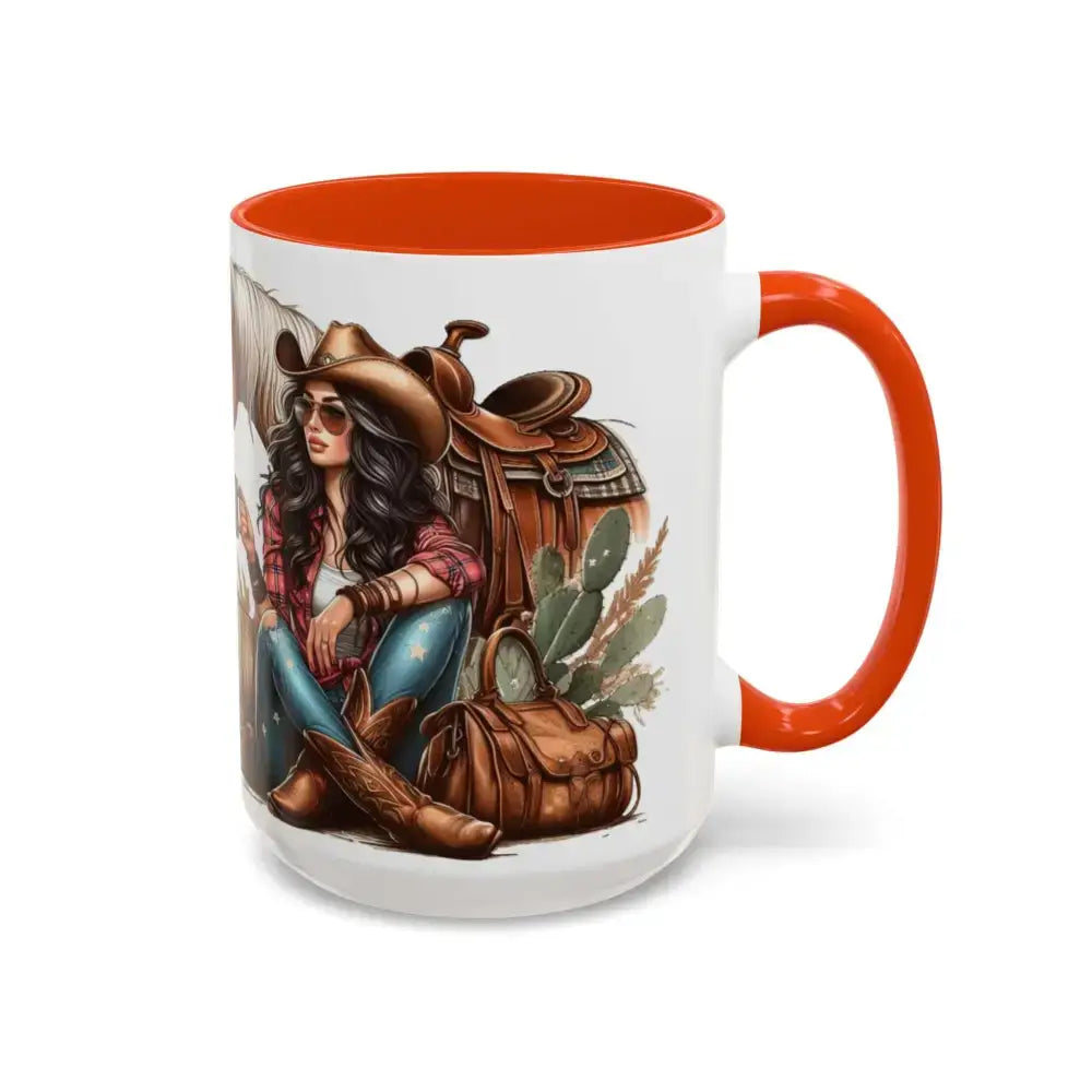 Cowgirl Tough Mug, Inspirational Western Gift, Cowgirl Coffee Mugs