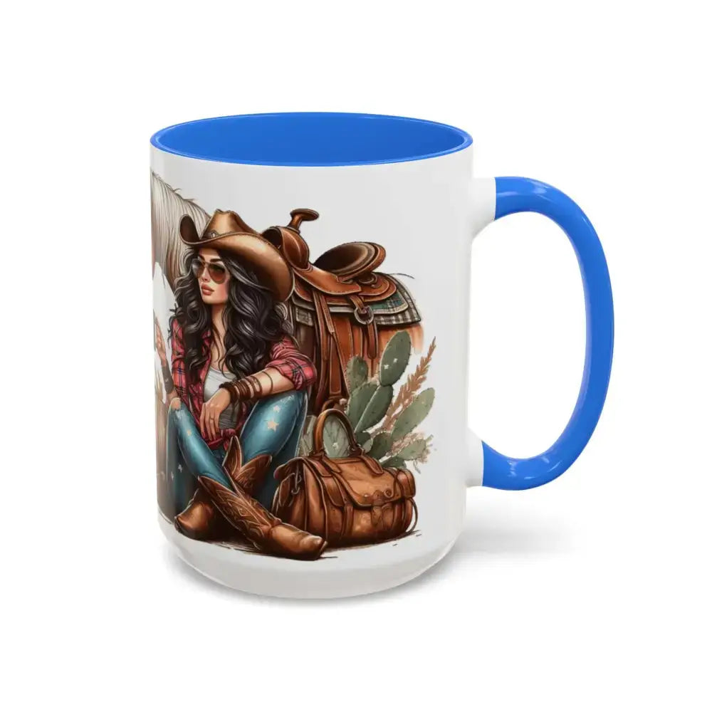 Cowgirl Tough Mug, Inspirational Western Gift, Cowgirl Coffee Mugs