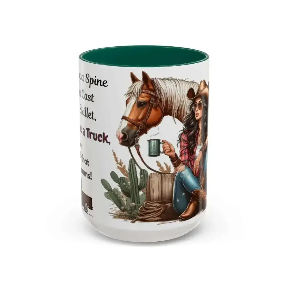 Cowgirl Tough Mug, Inspirational Western Gift, Cowgirl Coffee Mugs