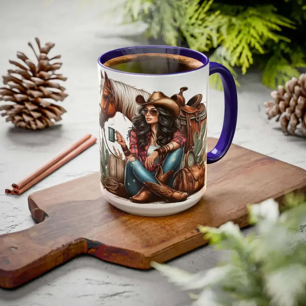 Cowgirl Tough Mug, Inspirational Western Gift, Cowgirl Coffee Mugs