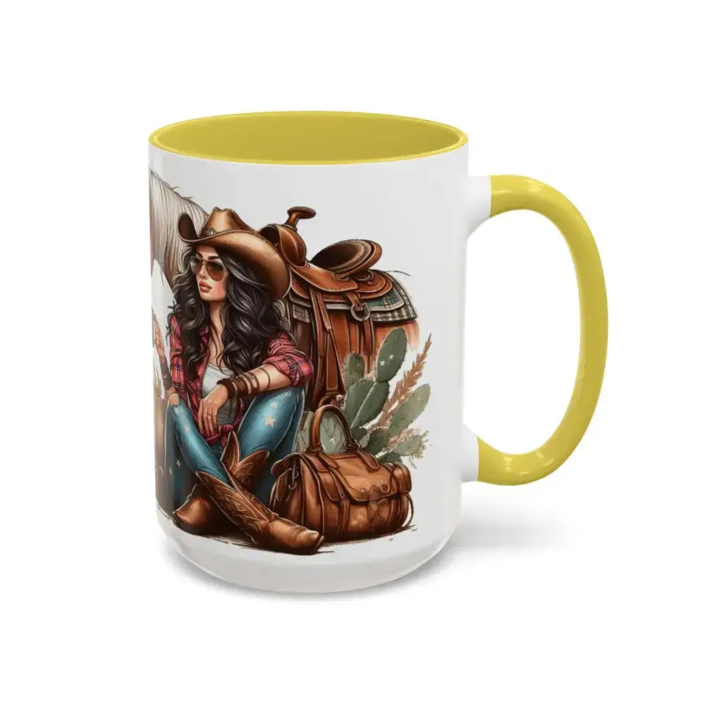 Cowgirl Tough Mug, Inspirational Western Gift, Cowgirl Coffee Mugs
