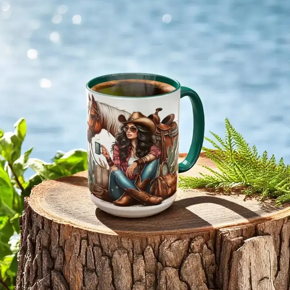 Cowgirl Tough Mug, Inspirational Western Gift, Cowgirl Coffee Mugs