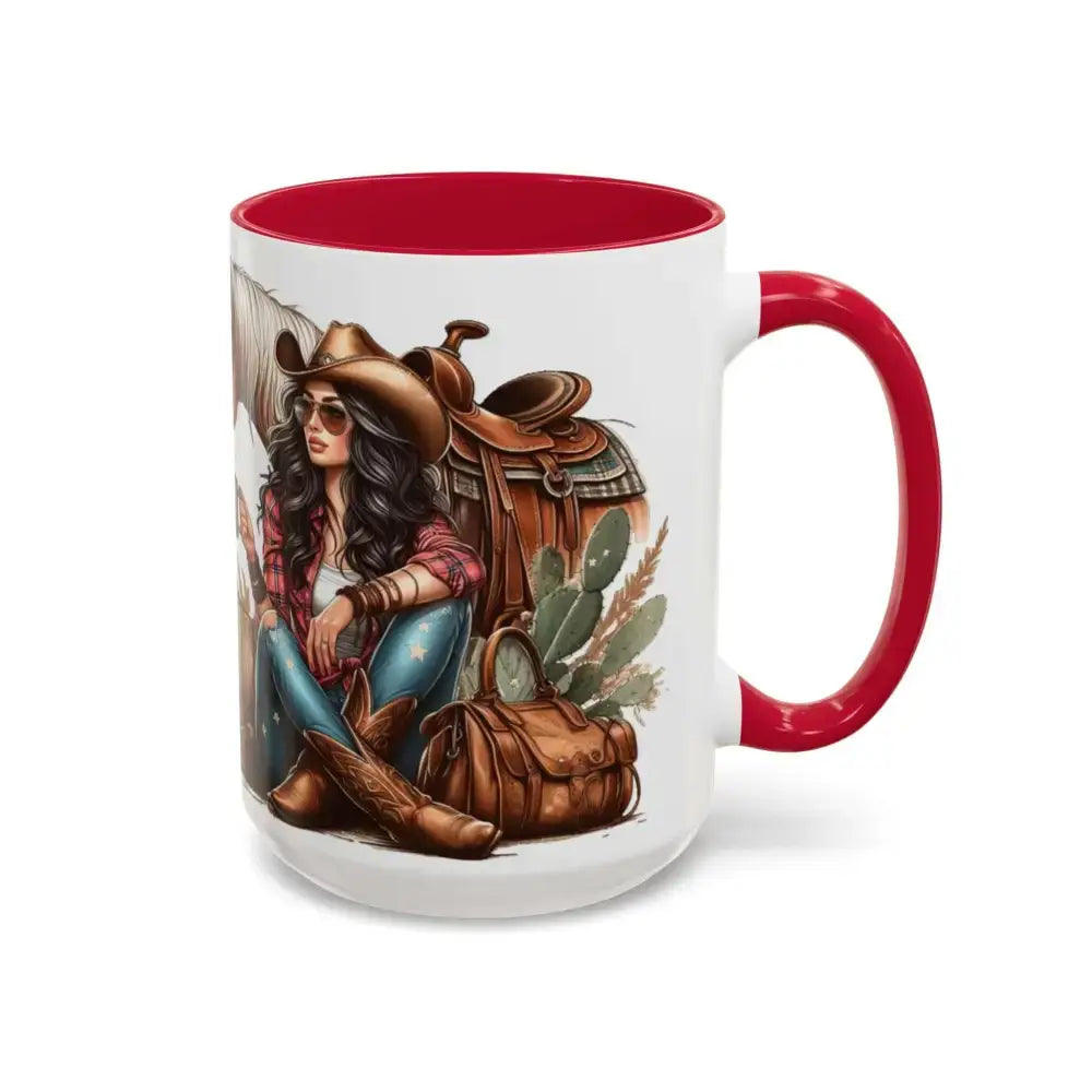Cowgirl Tough Mug, Inspirational Western Gift, Cowgirl Coffee Mugs
