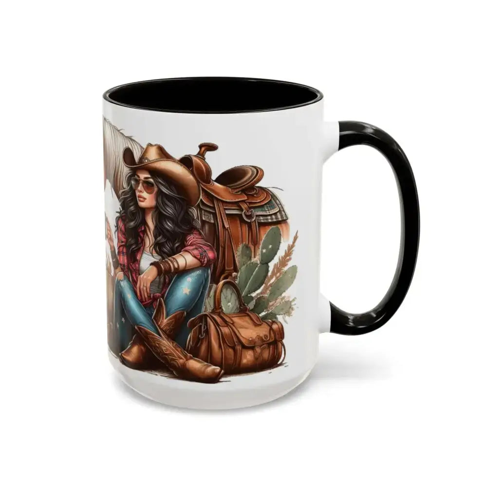 Cowgirl Tough Mug, Inspirational Western Gift, Cowgirl Coffee Mugs