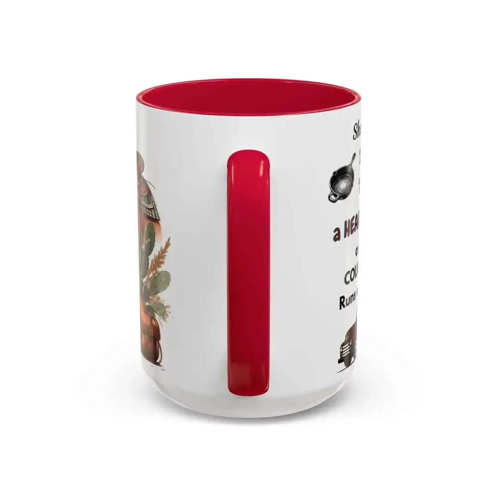 Cowgirl Tough Mug, Inspirational Western Gift, Cowgirl Coffee Mugs