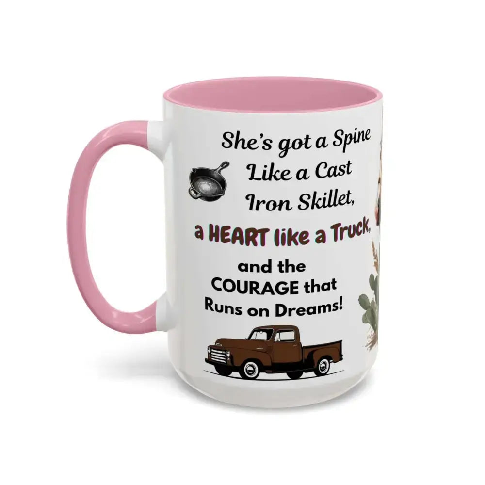 Cowgirl Tough Mug, Inspirational Western Gift, Cowgirl Coffee Mugs