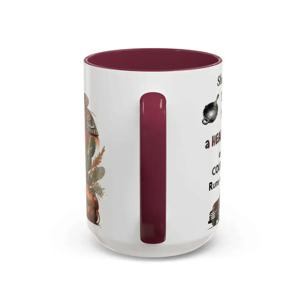 Cowgirl Tough Mug, Inspirational Western Gift, Cowgirl Coffee Mugs