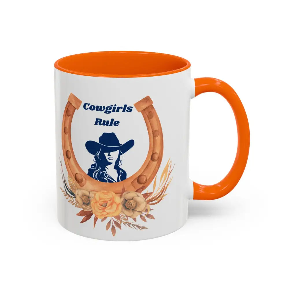 Cowgirls Rule, 15oz Coffee MUG, Country Mug, Cowgirl Mug
