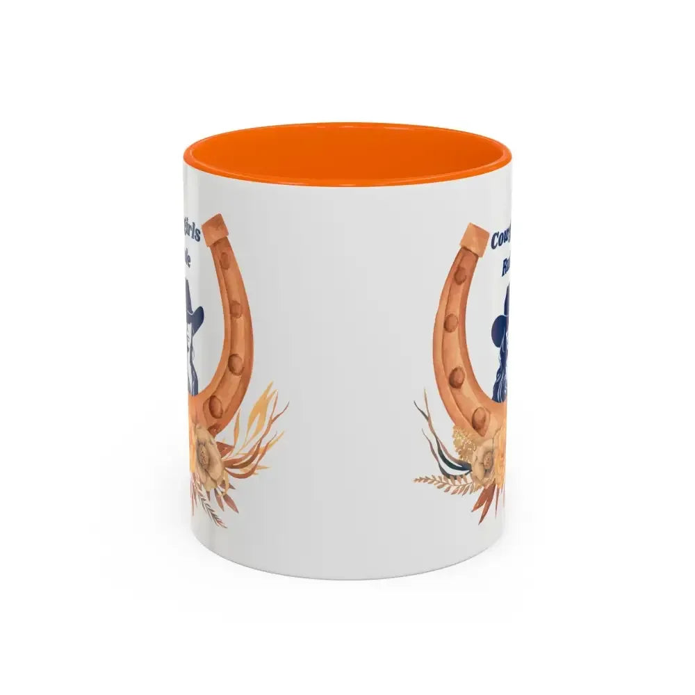 Cowgirls Rule, 15oz Coffee MUG, Country Mug, Cowgirl Mug