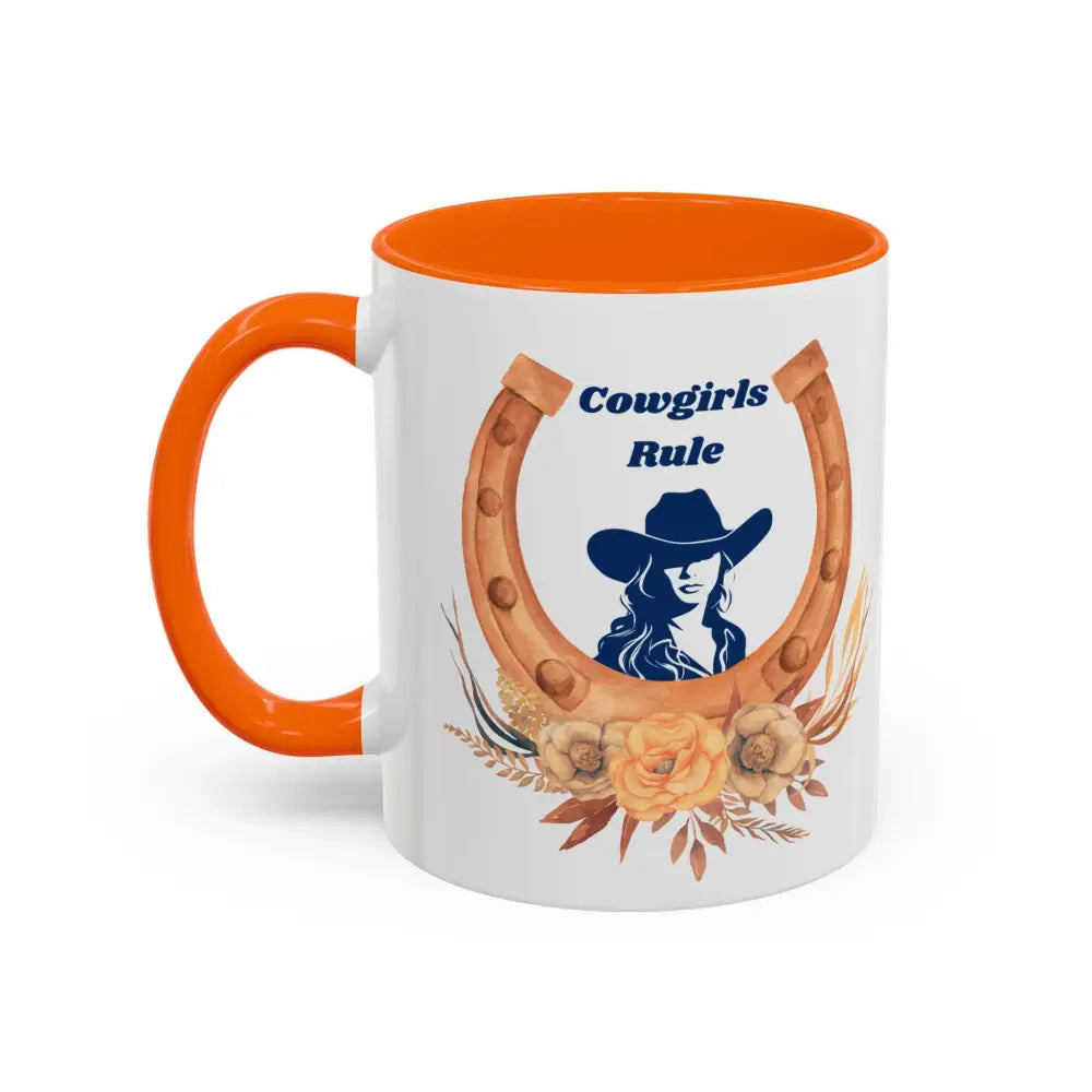 Cowgirls Rule, 15oz Coffee MUG, Country Mug, Cowgirl Mug
