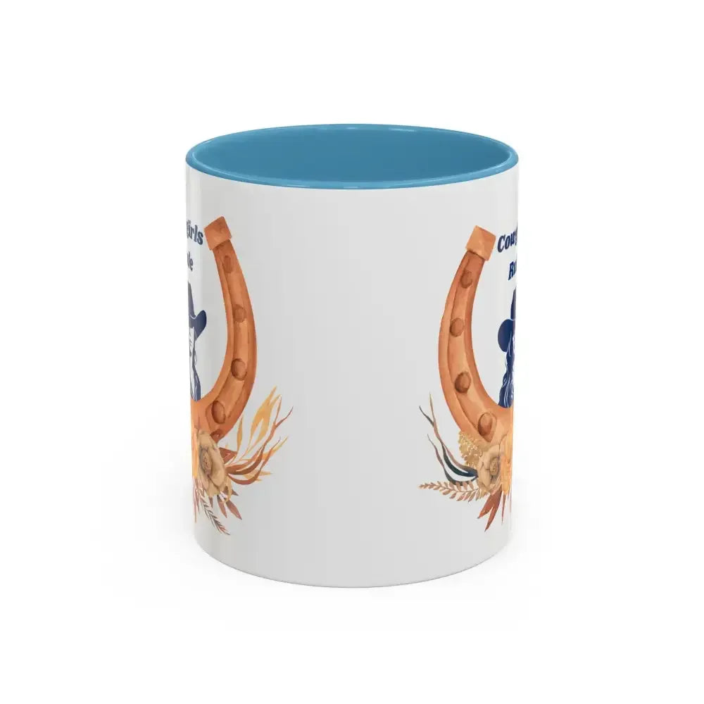 Cowgirls Rule, 15oz Coffee MUG, Country Mug, Cowgirl Mug