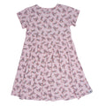 Cowhide Boots Bows Cap Sleeve Swirly Girl Dress - Quarter Circle AK Boutique