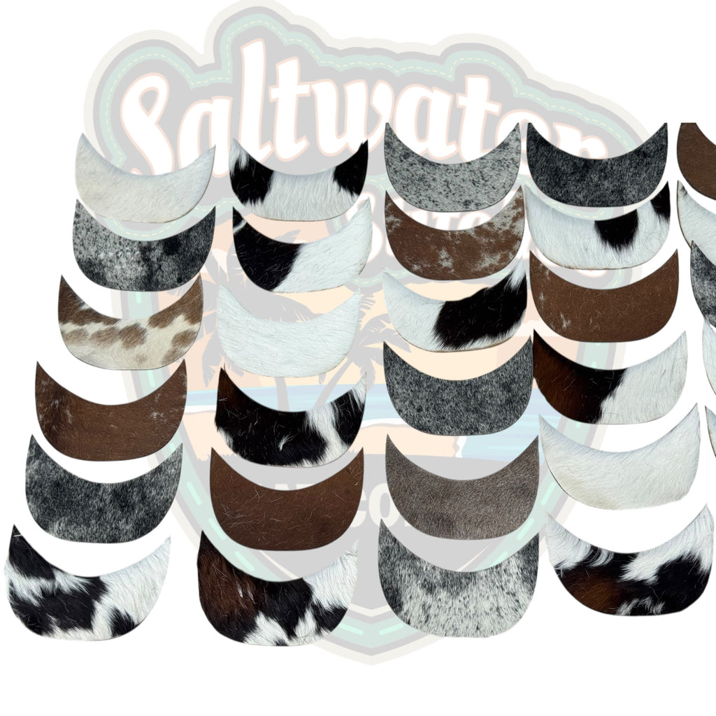 Cowhide Brims- Collective - Quarter Circle AK Boutique