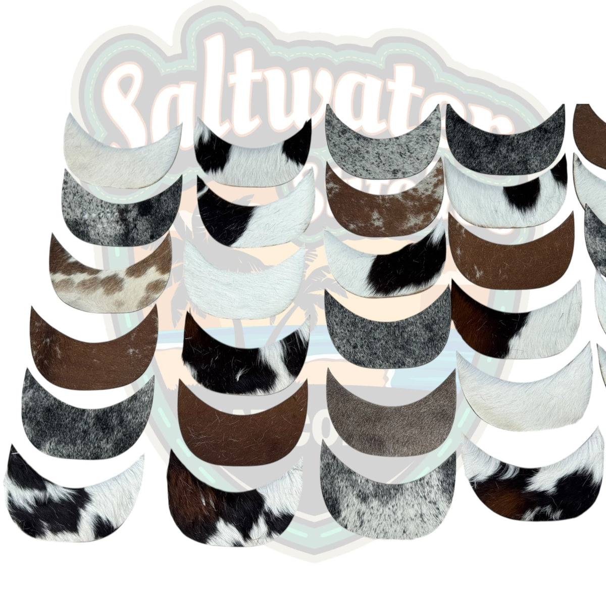 Cowhide Brims- Collective - Quarter Circle AK Boutique