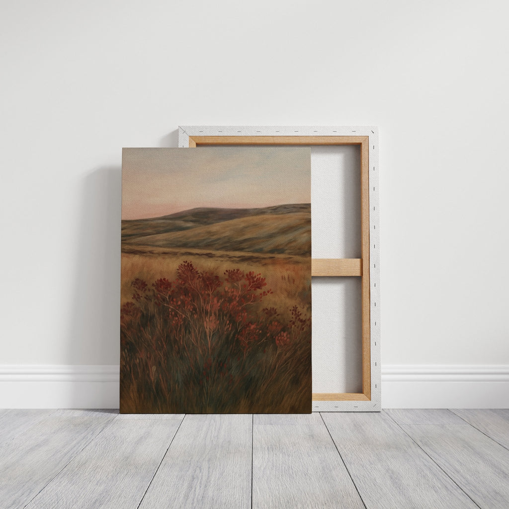 Crimson Sage at Golden Hour - Quarter Circle AK Boutique