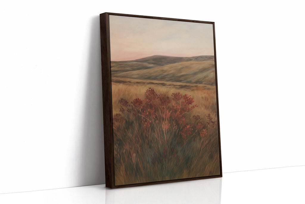 Crimson Sage at Golden Hour - Quarter Circle AK Boutique
