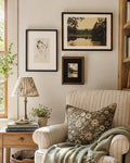 Curated Gallery Wall Art Collection, Set of 3 - Quarter Circle AK Boutique