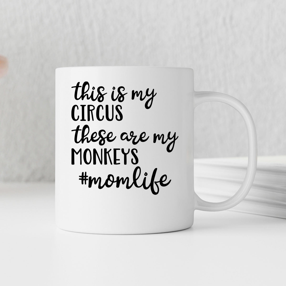 Funny Mom Coffee Mug – Ceramic Coffee Cup With Playful Message | Microwave Safe