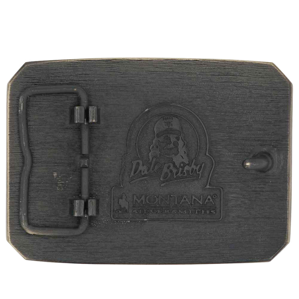 Dale Brisby Just Rodeoin' Attitude Belt Buckle - Quarter Circle AK Boutique