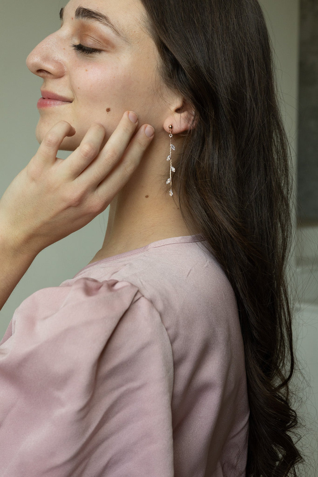 Daphne Dangle - Quarter Circle AK Boutique