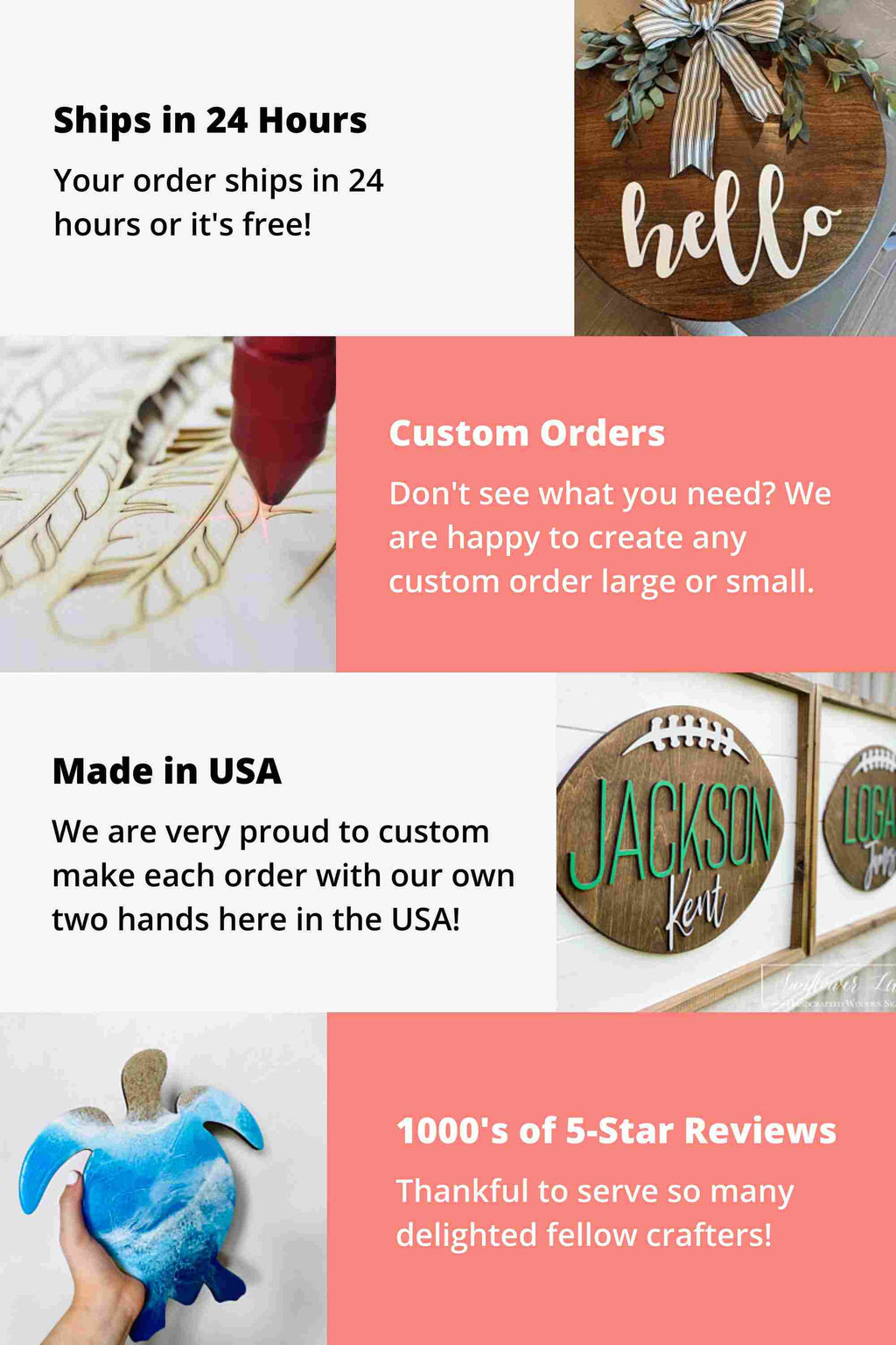 Unfinished Wood Classic Heart | Valentines Day | Weddings | Craft Cutout | Up to 46"