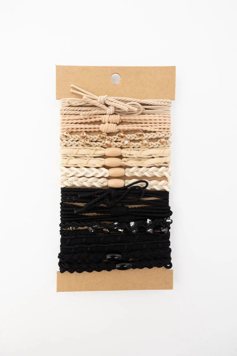 Bow and Knot Hair Ties – Stackable Wrist Accessories
