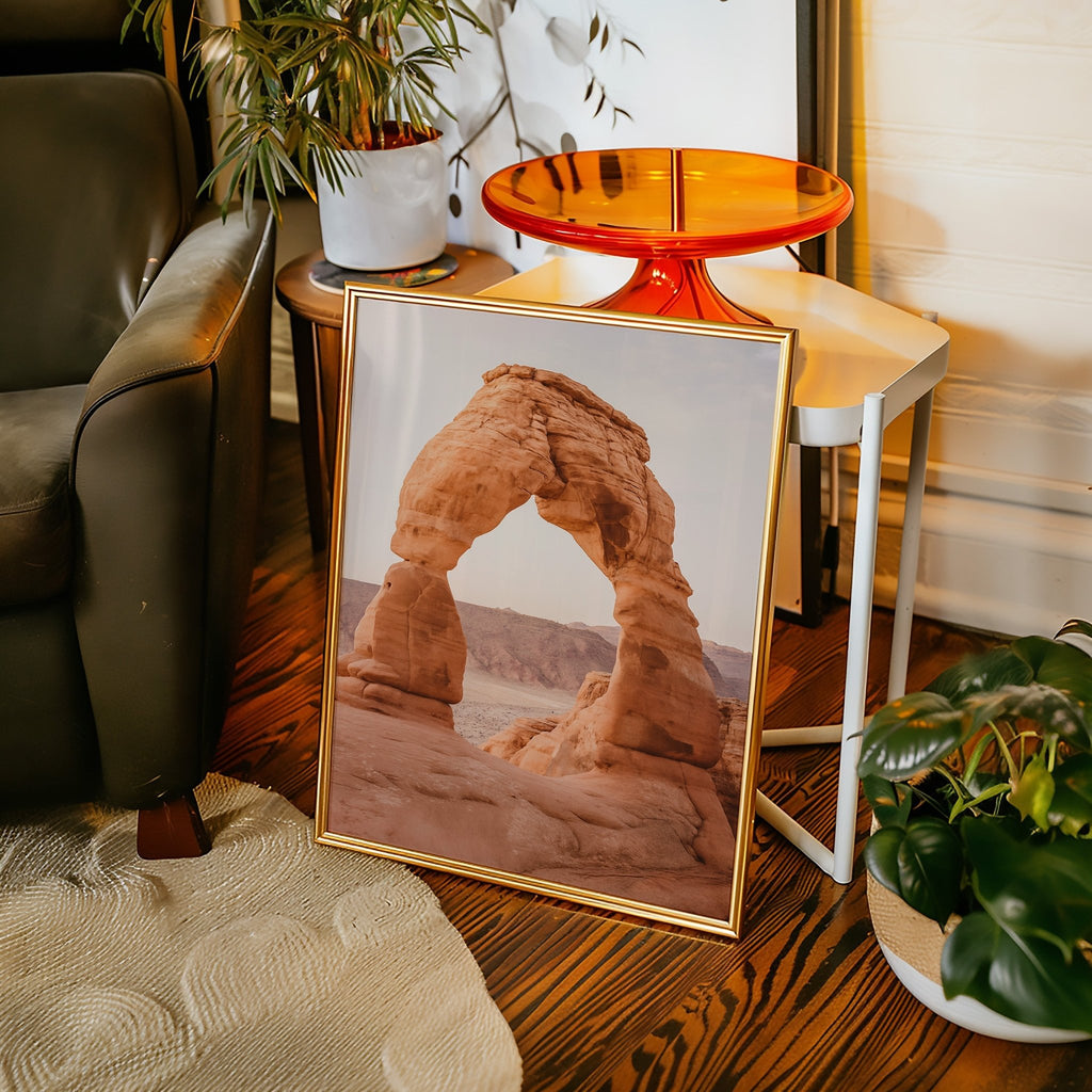 Delicate Arch in Desert Silence - Quarter Circle AK Boutique