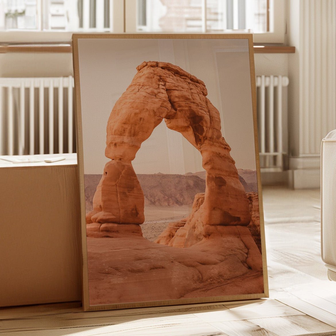 Delicate Arch in Desert Silence - Quarter Circle AK Boutique