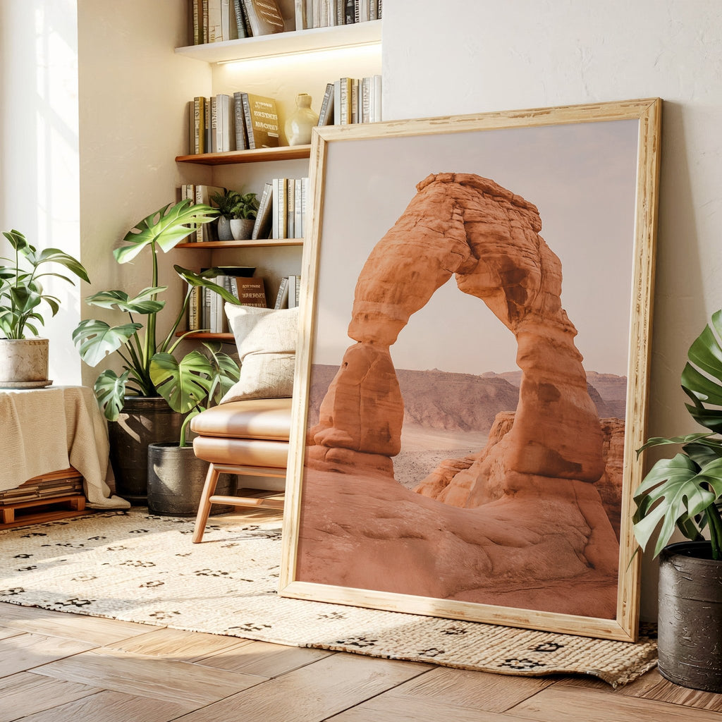 Delicate Arch in Desert Silence - Quarter Circle AK Boutique