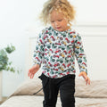 Down On The Farm Raglan Henley - Quarter Circle AK Boutique