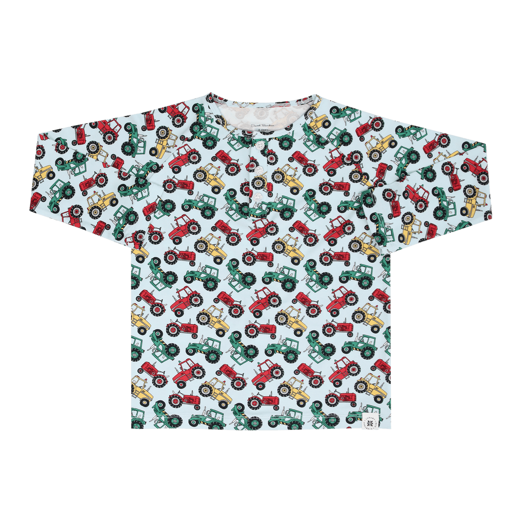 Down On The Farm Raglan Henley - Quarter Circle AK Boutique
