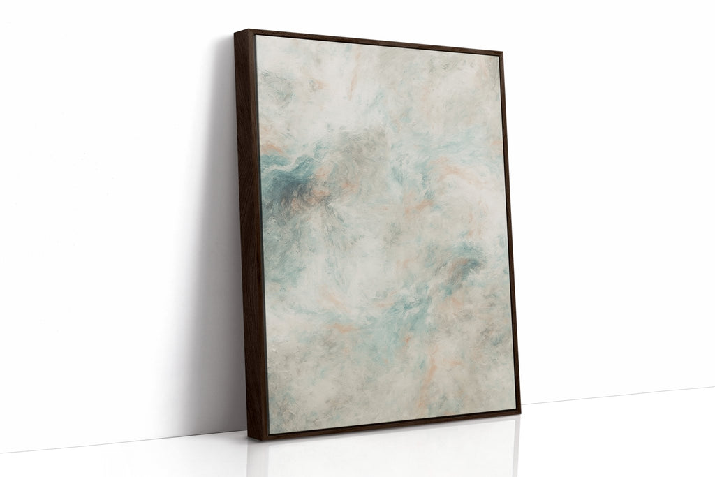 Dreamy Desert Sky Abstract Canvas Art - Quarter Circle AK Boutique