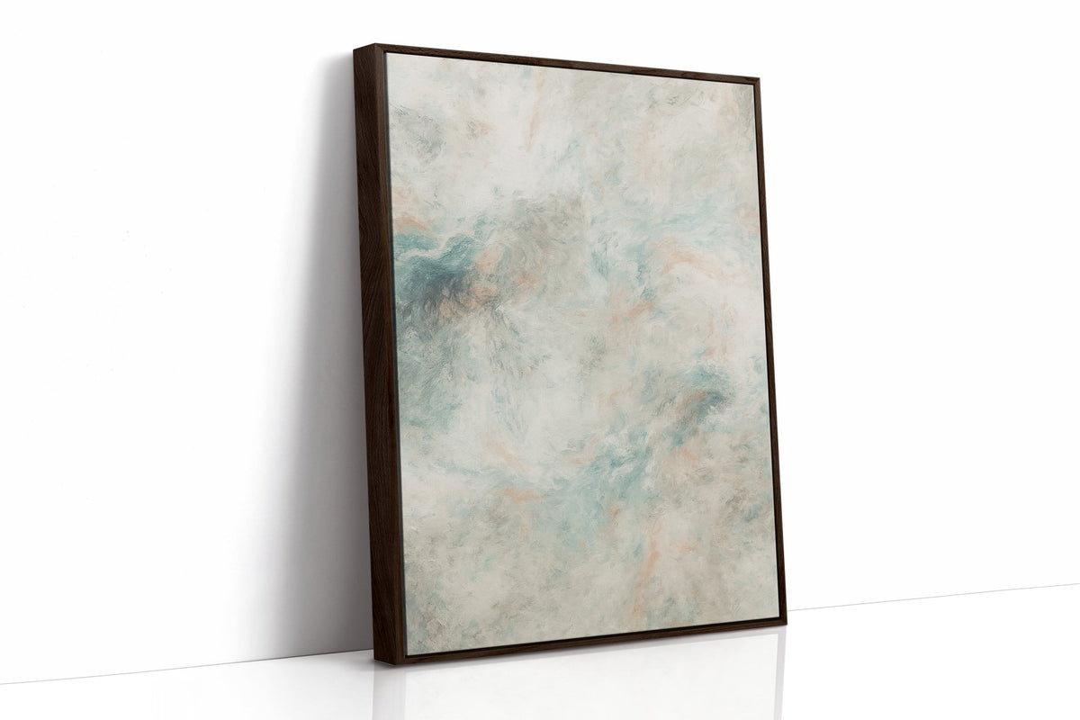 Dreamy Desert Sky Abstract Canvas Art - Quarter Circle AK Boutique