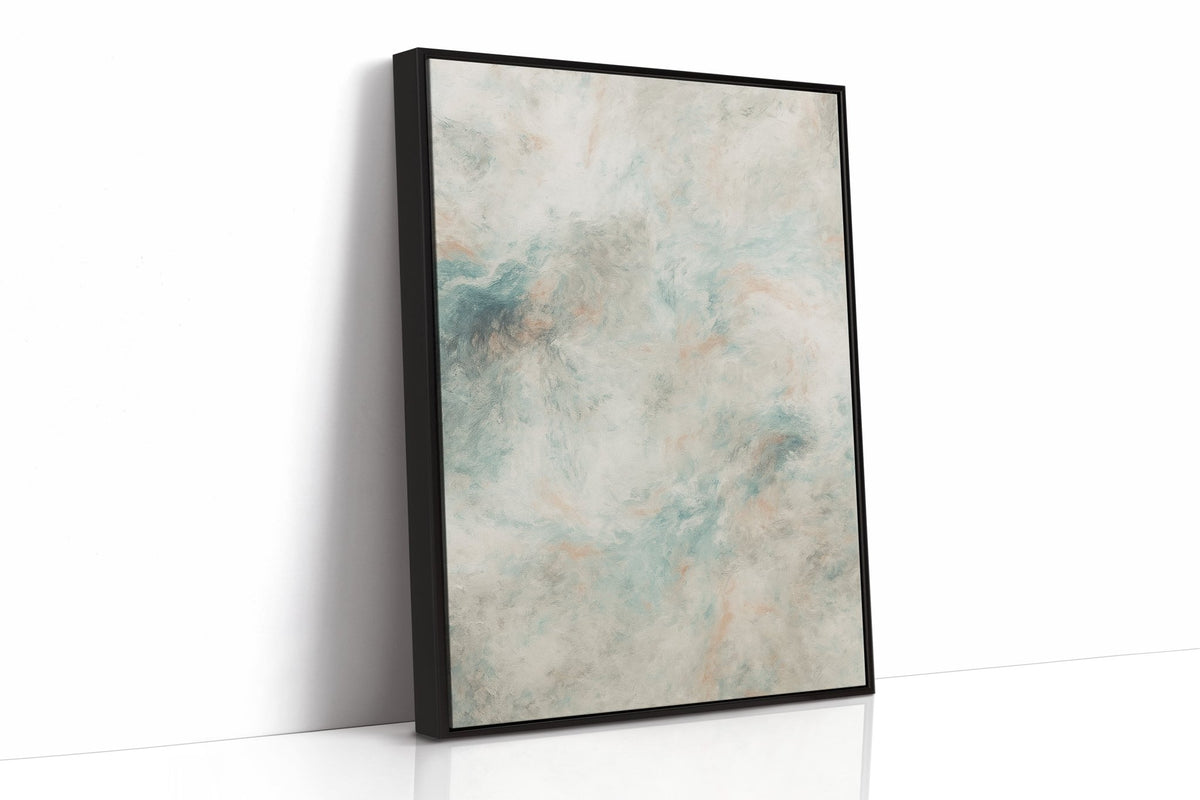 Dreamy Desert Sky Abstract Canvas Art - Quarter Circle AK Boutique