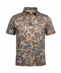Duck Camo Golf Polo - Quarter Circle AK Boutique