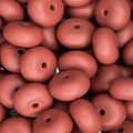 14MM ABACUS BEAD BRICK RED #80 (10ct)