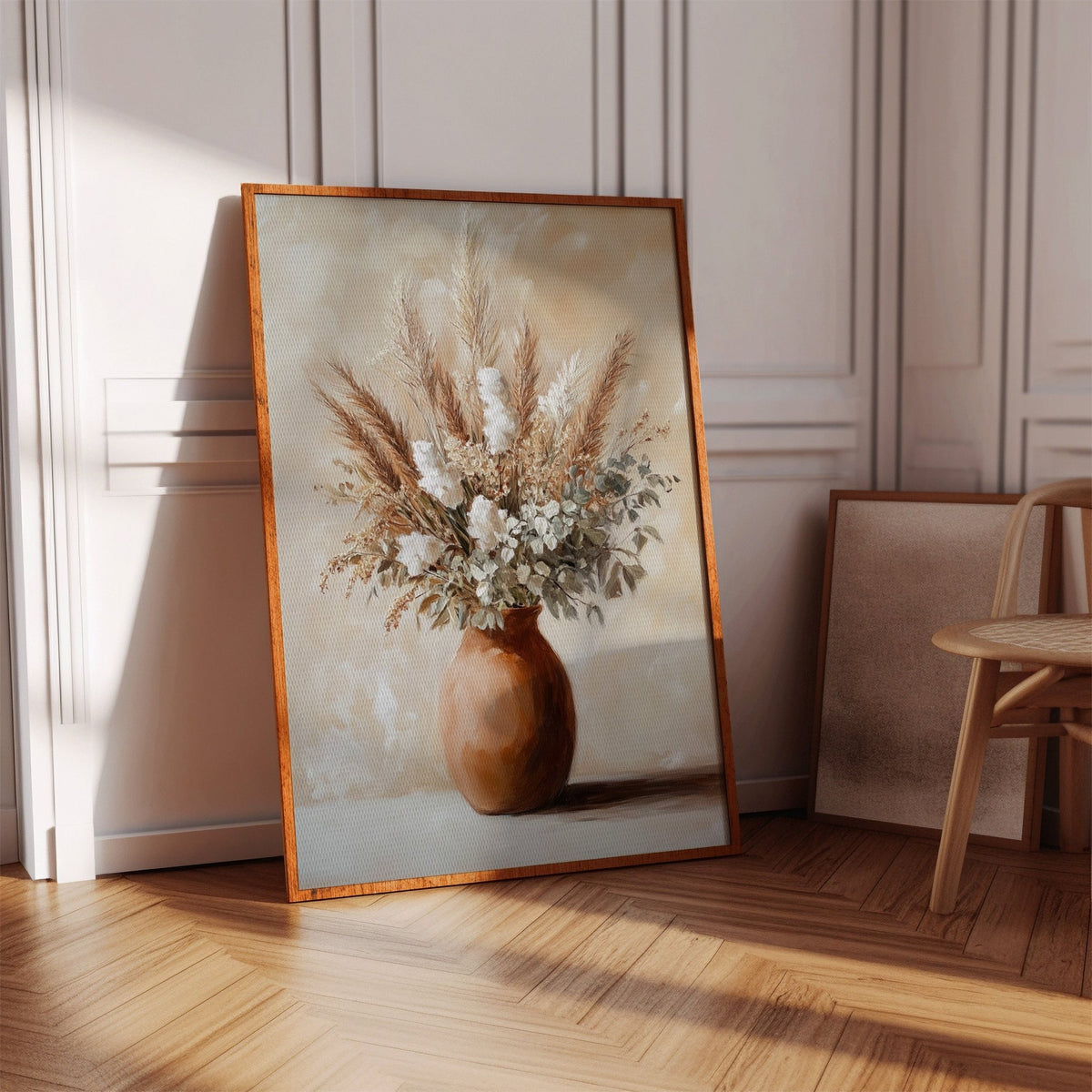 Earthen Still: Pampas in Clay - Quarter Circle AK Boutique