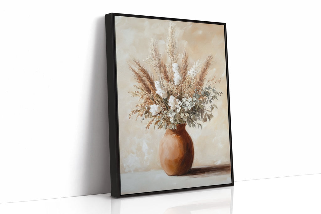 Earthen Still: Pampas in Clay - Quarter Circle AK Boutique