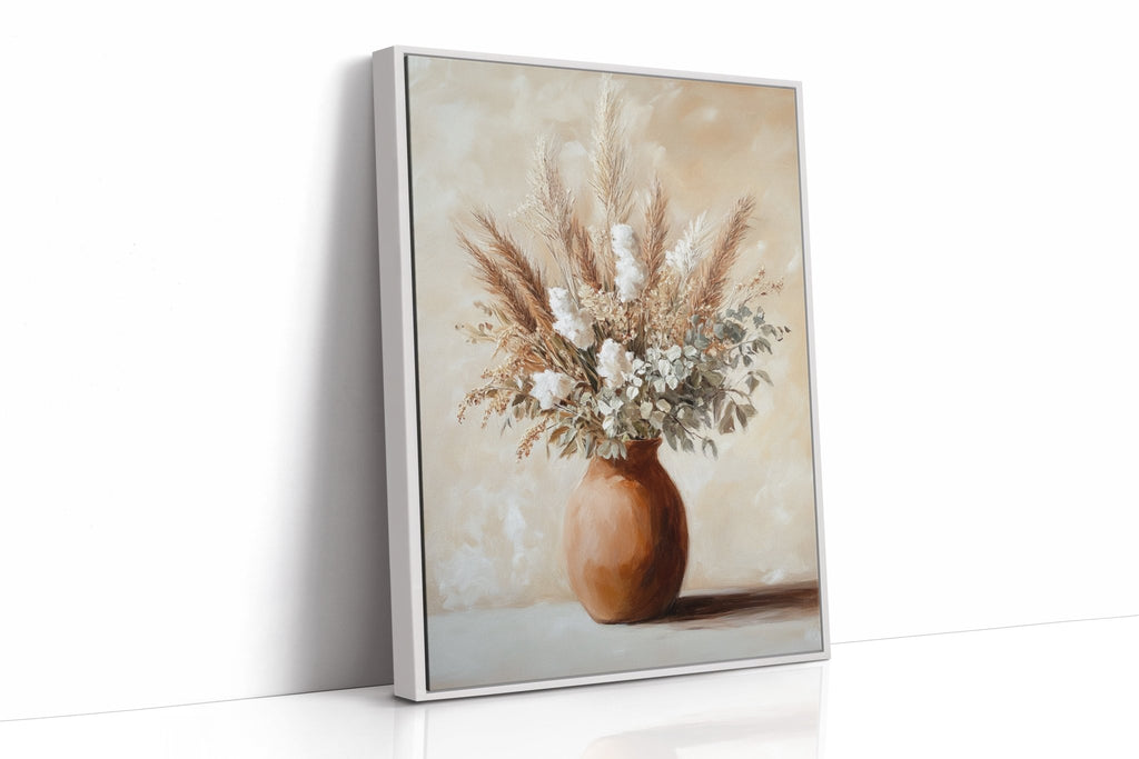 Earthen Still: Pampas in Clay - Quarter Circle AK Boutique
