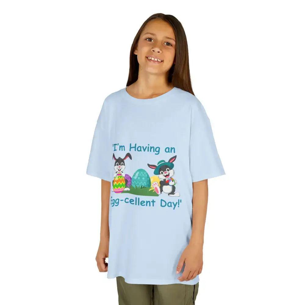 Easter T-Shirt for Kids, I am Having an Egg-cellent Day Tee