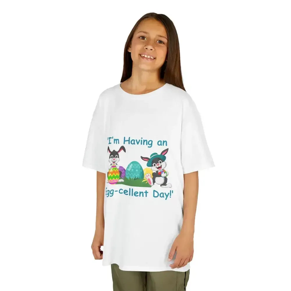 Easter T-Shirt for Kids, I am Having an Egg-cellent Day Tee